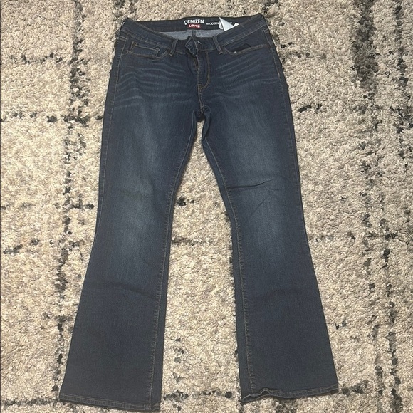 Levi's Blue Flare Wide Leg Jeans - Picture 2 of 13